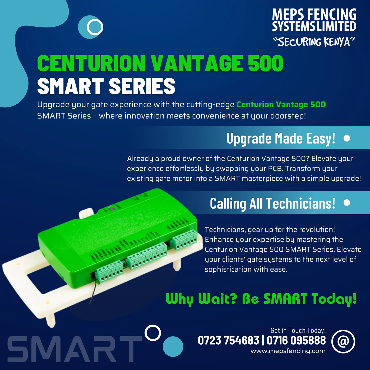 Centurion Vantage 500 Smart PCB