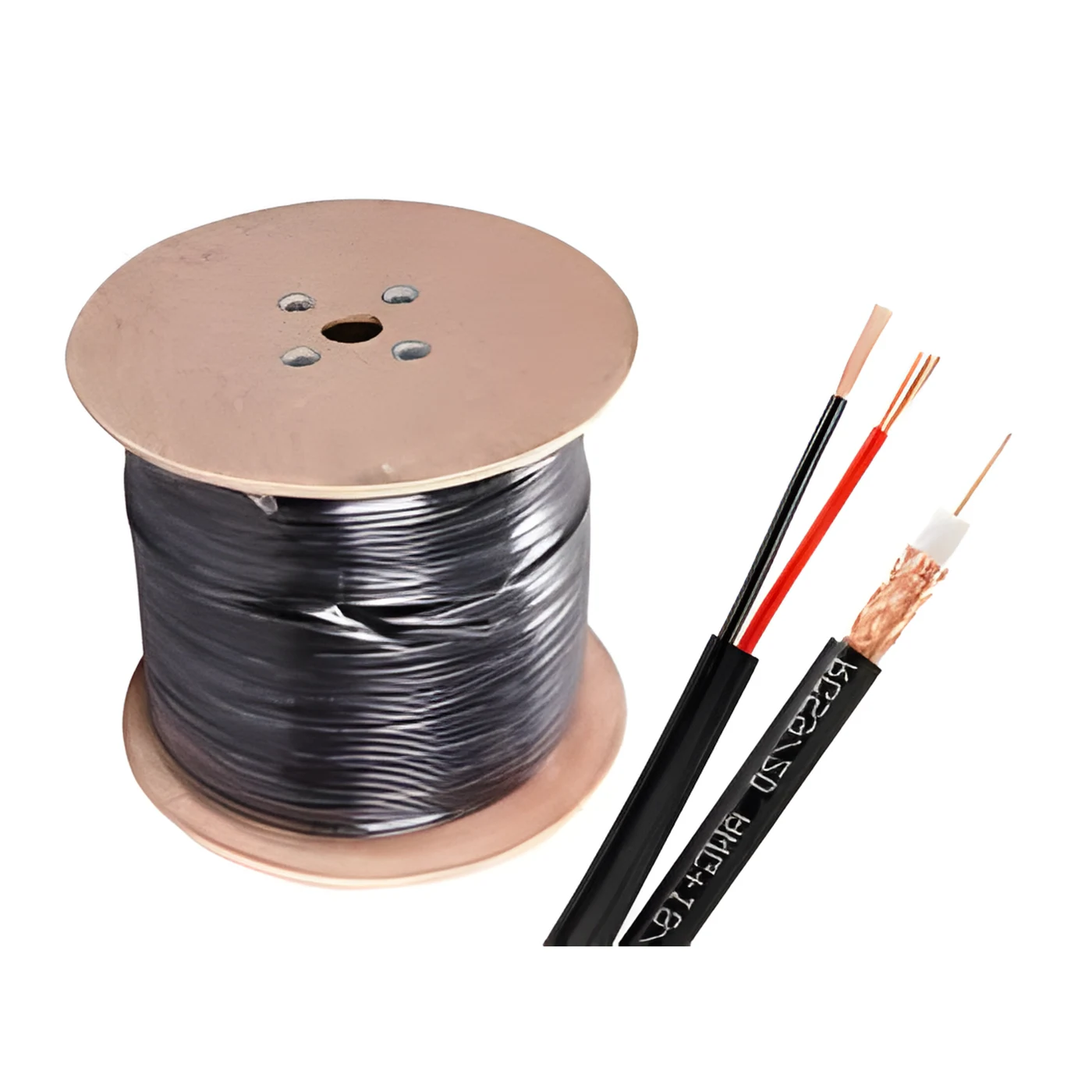 MEPS RG59 Cable with Power 500m