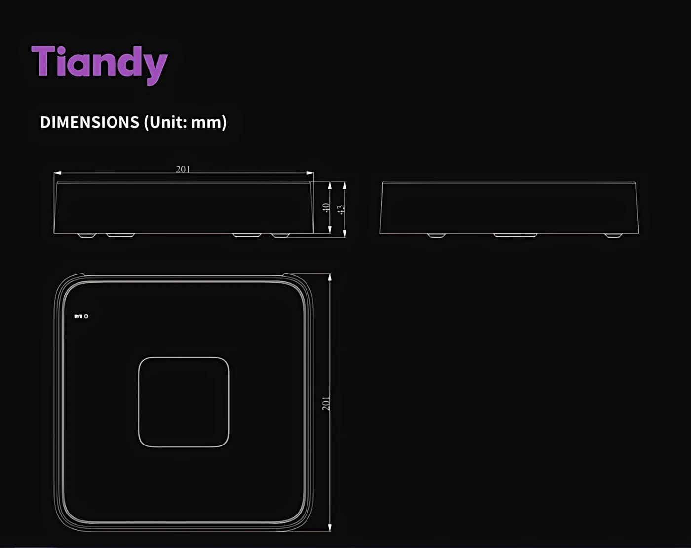 Tiandy 40ch non poe