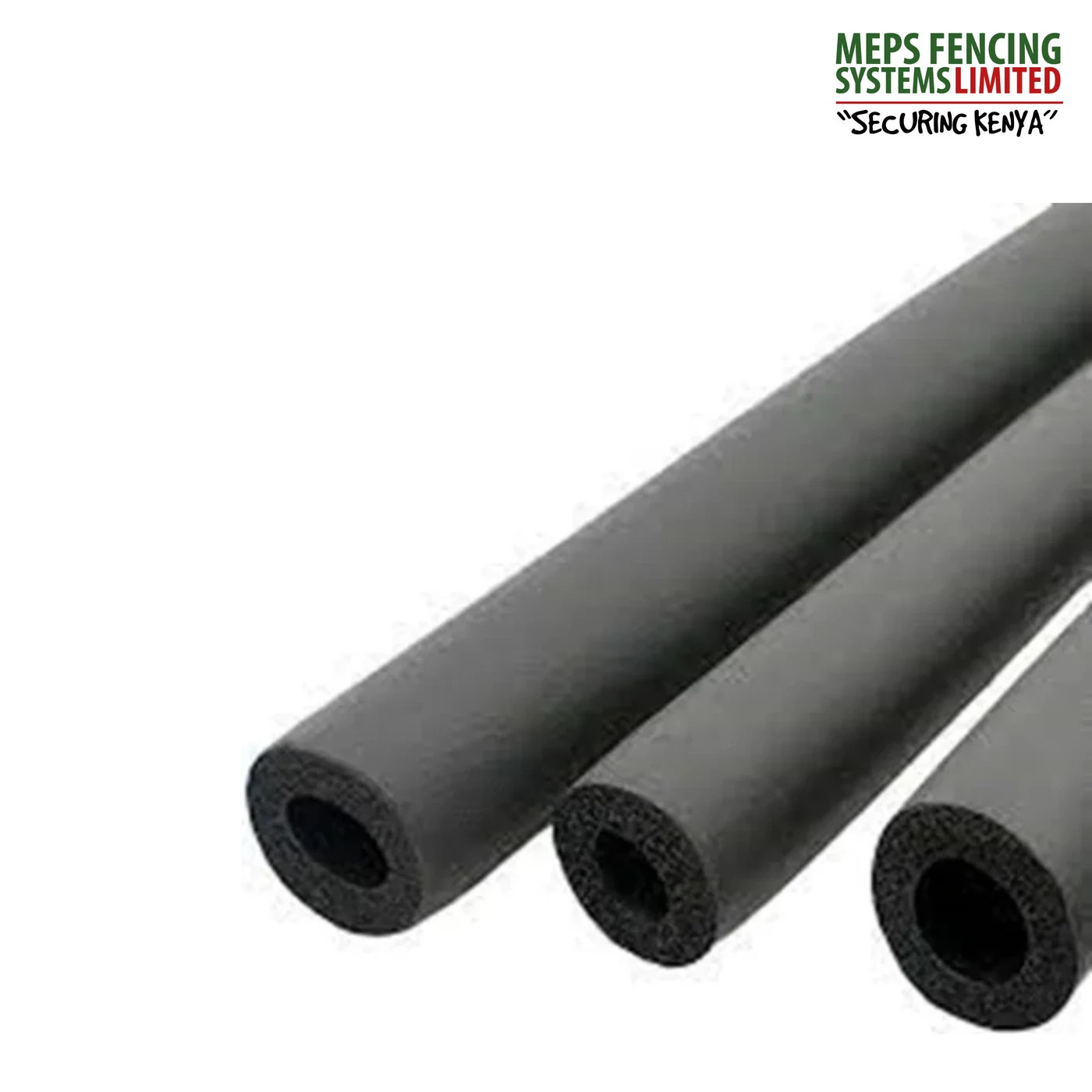 MEPS Sleeve Gum Pole Insulator – 10m (Black)