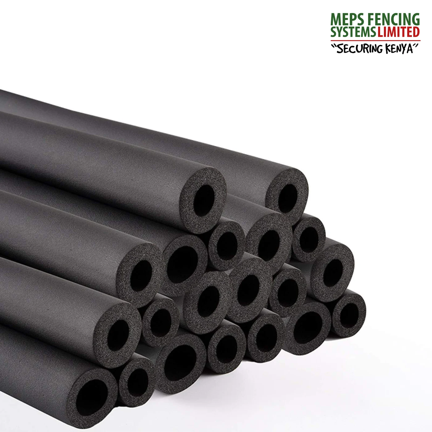 MEPS Sleeve Gum Pole Insulator – 10m (Black)